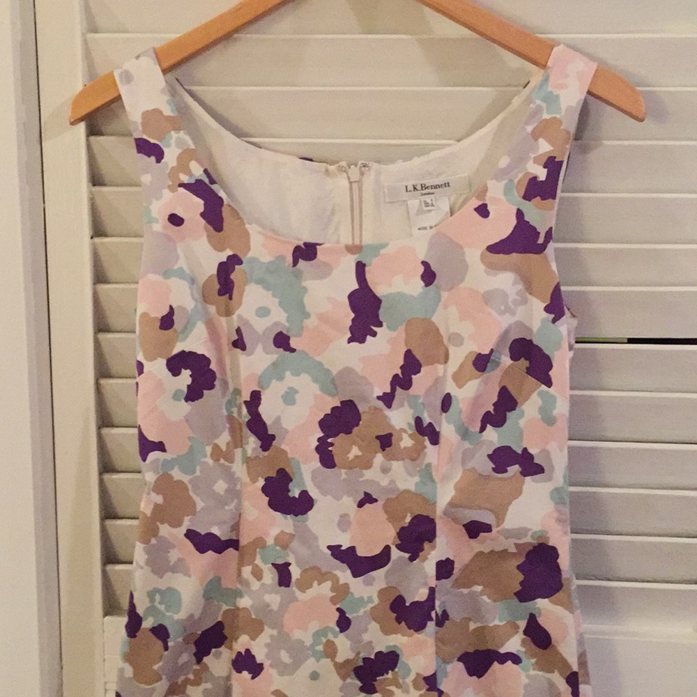 Gently worn LK Bennett paisley dress, US size 4